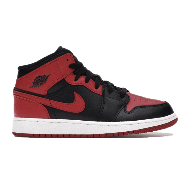 Nike Air Jordan 1 Mid “Banned” (GS) – The Come Up