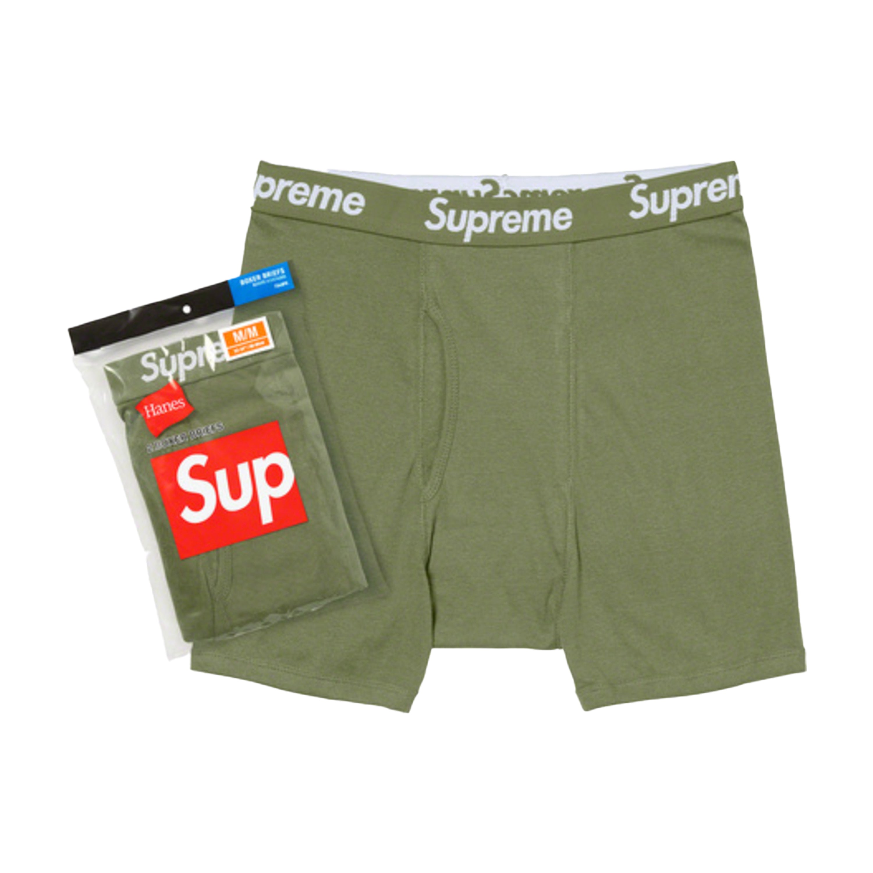 Supreme Hanes Boxer Briefs 